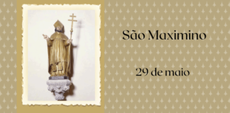 29/05 – São Maximino Bispo, Confessor