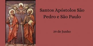 29/06 – Santos Apóstolos São Pedro e São Paulo