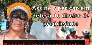 Assine a petição em defesa do direito de propriedade e do Marco Temporal
