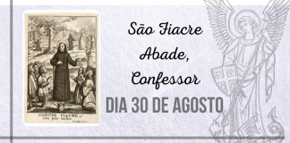 30/08 – São Fiacre Abade, Confessor