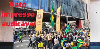 As manifestações de hoje: voto impresso auditável