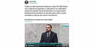 São Paulo institui no Calendário o Dia do Nascituro