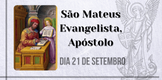 21/09 – São Mateus Evangelista, Apóstolo