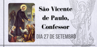27/09 – São Vicente de Paulo, Confessor