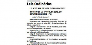 Publicado: Alesp institui “Dia do Nascituro”