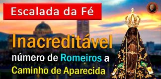 INACREDITÁVEL número de ROMEIROS a CAMINHO de APARECIDA – SALVE REGINA IPCO