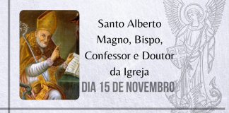 15/11 – Santo Alberto Magno, Bispo, Confessor e Doutor da Igreja