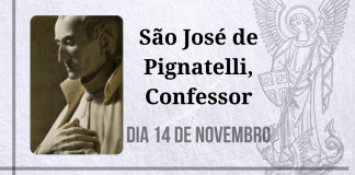14/11 – São José de Pignatelli, Confessor
