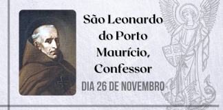 26/11 – São Leonardo do Porto Maurício, Confessor