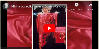 Minha vocação: fazer a Contra-Revolução