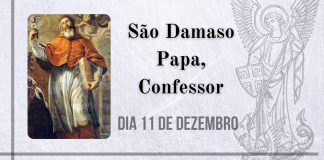 11/12 – São Damaso Papa, Confessor