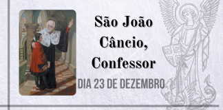 23/12 – São João Câncio, Confessor