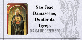 04/12 – São João Damasceno, Doutor da Igreja