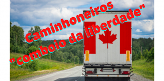 Breves: caminhoneiros do Canadá contra o Mandato de Vacinas