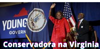 Vice-governadora Virginia: conservadora, negra, migrante