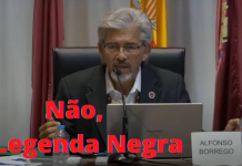 A Agenda (esquerda) comanda a Legenda Negra, declara bisneto Apache