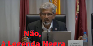 A Agenda (esquerda) comanda a Legenda Negra, declara bisneto Apache