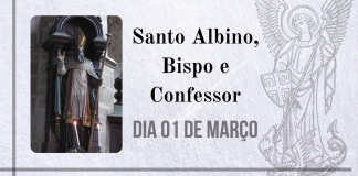 01/03 – Santo Albino, Bispo e Confessor