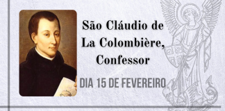 15/02 – São Cláudio de La Colombière, Confessor