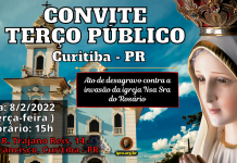 Ato de Desagravo à invasão da igreja do Rosário em Curitiba: 08/02/2022