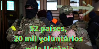 Legião Internacional para a Defesa Territorial da Ucrânia: 20 mil voluntários