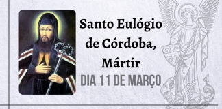 11/03 – Santo Eulógio de Córdoba, Mártir