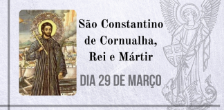 29/03 – São Constantino de Cornualha, Rei e Mártir