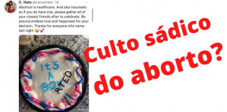 Uma família criada pelo aborto? Livro de perversão infantil