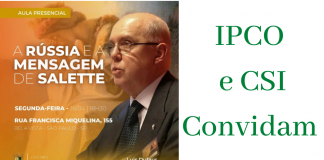 Palestra de formação: A Rússia e a mensagem de La Salette