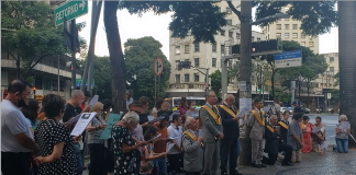 Diante de escândalo, ato de reparação, em Belo Horizonte
