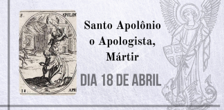 18/04 – Santo Apolônio o Apologista, Mártir