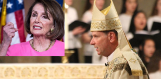 Bispo da Virginia proibe comunhão a Nancy Pelosi