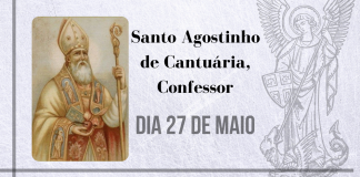 27/05 – Santo Agostinho de Cantuária, Confessor