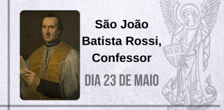 23/05 – São João Batista Rossi, Confessor