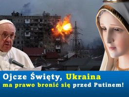 Filial pedido dos católicos poloneses ao Papa Francisco a respeito da Guerra na Ucrânia
