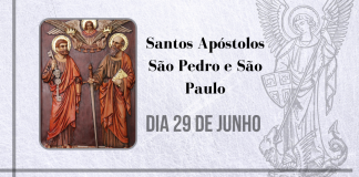 29/06 – Santos Apóstolos São Pedro e São Paulo