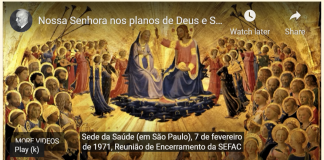 O papel de Nossa Senhora na História da Salvação (Áudio)
