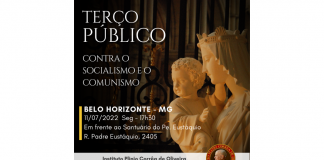 Caravana IPCO em BH: participe dos Terços Públicos