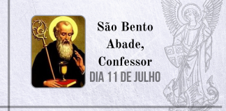 11/07 – São Bento Abade, Confessor
