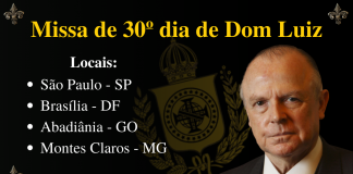 Missa de 30º dia de Dom Luiz – Locais
