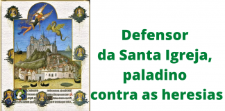 São Miguel Arcanjo protetor contra as seitas e heresias