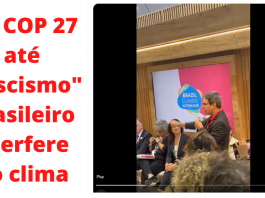 Breves: COP 27, mudanças climáticas incluem o “fascismo” brasileiro