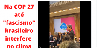 Breves: COP 27, mudanças climáticas incluem o “fascismo” brasileiro