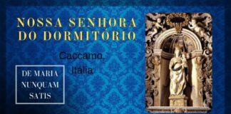 29/11 – Nossa Senhora do Dormitório