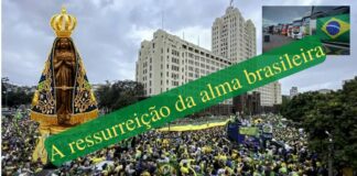 Brasil, manifestações: 33 dias de Fé, perseverança, patriotismo e brasilidade