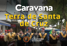 Caravana do IPCO em Aparecida: oração e ação pelo Brasil