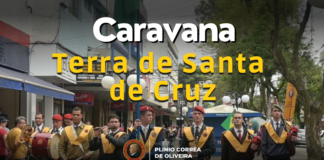 Caravana do IPCO em Aparecida: oração e ação pelo Brasil