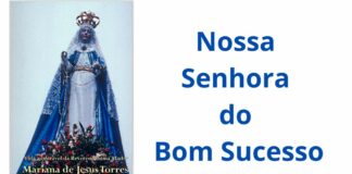 Oração (pelo Brasil) a Nossa Senhora do Bom Sucesso