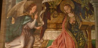 Virgem Maria, Anunciação do Anjo e Cortesia