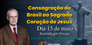 13 de maio: A Consagração do Brasil ao Sagrado Coração de Jesus
